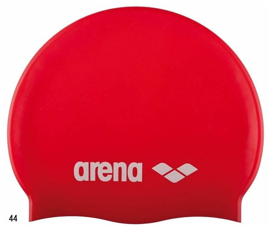 Шапочка для плавания "ARENA Classic Silicone Jr", дет,9167044 красный,