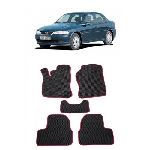 Opel Vectra B 1995 - 2003 коврики EVA Smart Только задний ряд