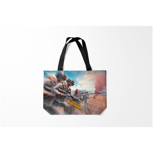 фото Сумка-шоппер / 46х35 см / геймерам / pubg королевская битва пубг z burnettie