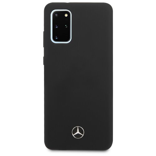 фото Чехол mercedes для galaxy s20plus silicone line hard black mercedes-benz