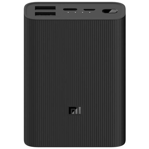 Внешний аккумулятор Xiaomi Mi Power Bank 3 Ultra compact черный