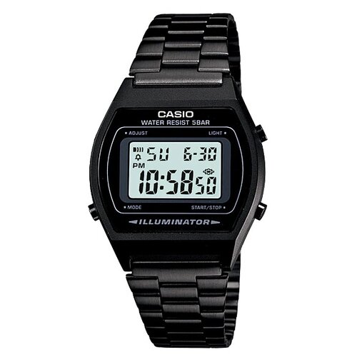 Наручные часы CASIO Vintage B640WB-1A, черный, серый