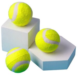 Мяч для большого тенниса,3 шт, Мяч для массажа, Игра антистресс