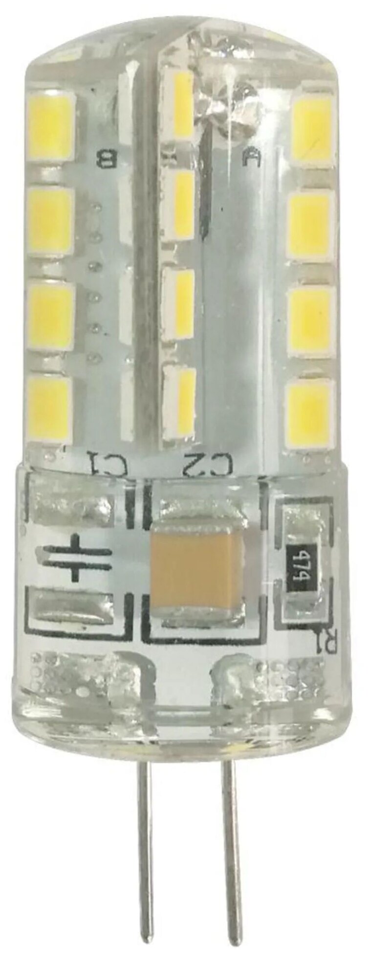 1 штука. Светодиодная лампа Ecola G4 LED 3,0W Corn Micro 220V 2800K 320 градусов 38x11 - фотография № 2