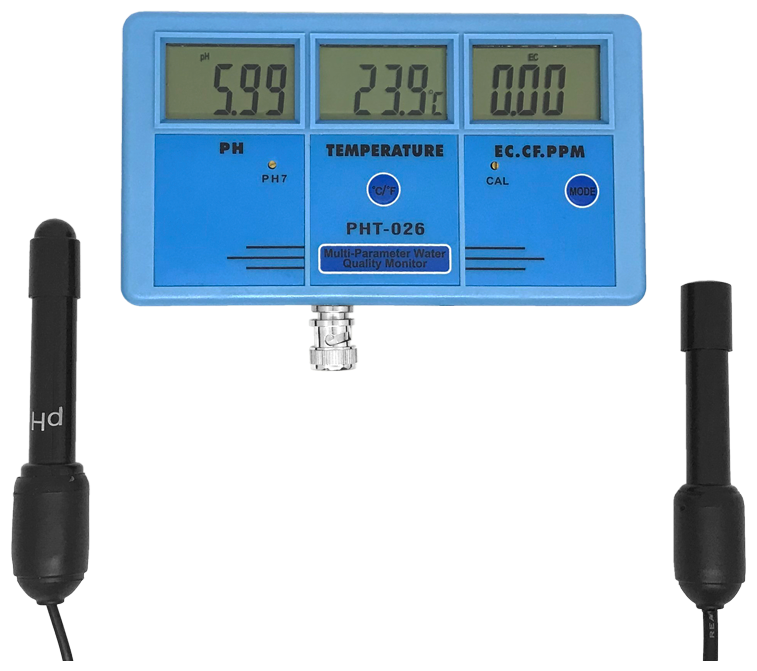 Мультимонитор Kelilong PHT-026 pH/TDS/EC метр/солемер/термометр °C