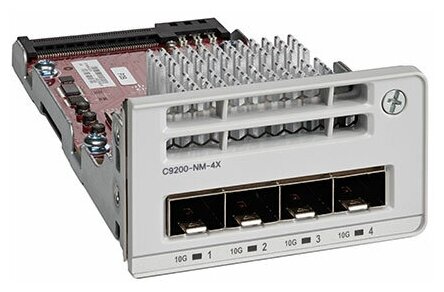 Модуль интерфейсный CISCO Catalyst 9200 4x10Gb SFP+ Uplink Module, C9200-NM-4X=