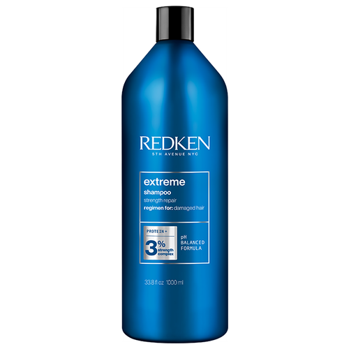 Redken Extreme: Шампунь для поврежденных волос (Extreme Shampoo), 1000 мл шампунь для восстановления поврежденных волос redken shampoo extreme 300 мл