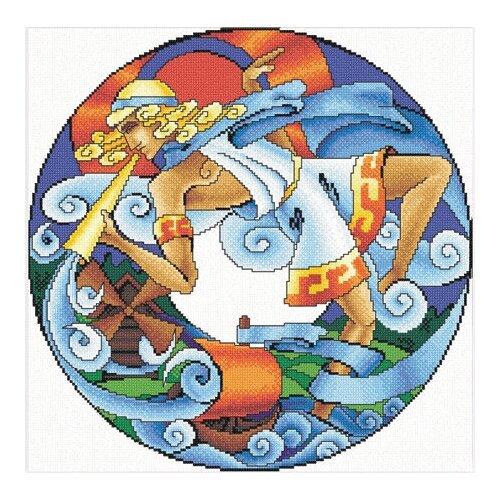 фото Набор для вышивания panna pd-0432 ( пд-0432 ) ветер 3 шт.