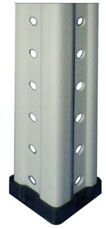 Стеллаж металлический "МС-754-18-500" (1800х700х500мм) (4 полки) (до 100кг на полку до 500кг на стеллаж)