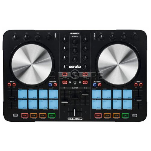 Reloop Beatmix 2 MKII DJ-контроллер с пэдами для Serato, 2 канала, USB аудио интерфейс