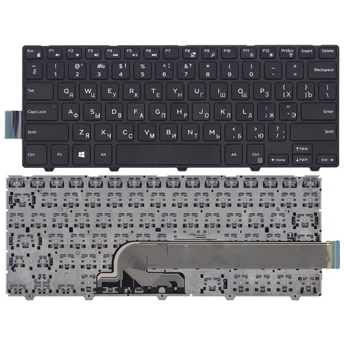 Клавиатура для ноутбука Dell Inspiron 14-3000 черная 630₽
