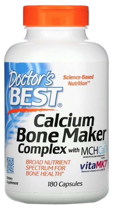 Calcium Bone Maker Complex капс., 290 г, 180 шт.