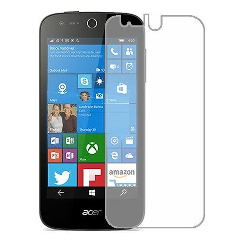 Acer Liquid M330 защитный экран Гидрогель Прозрачный (Силикон) 1 штука acer liquid gallant duo защитный экран гидрогель прозрачный силикон 1 штука