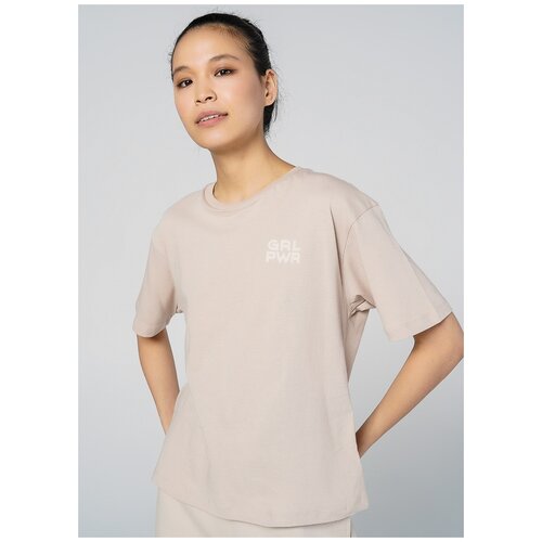 фото Футболка твое, размер xs, светло-бежевый