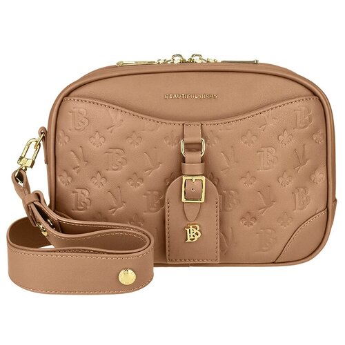 фото Сумка beautiful birds bluejay женская кожаная на плечо или через плечо кросс-боди из натуральной кожи