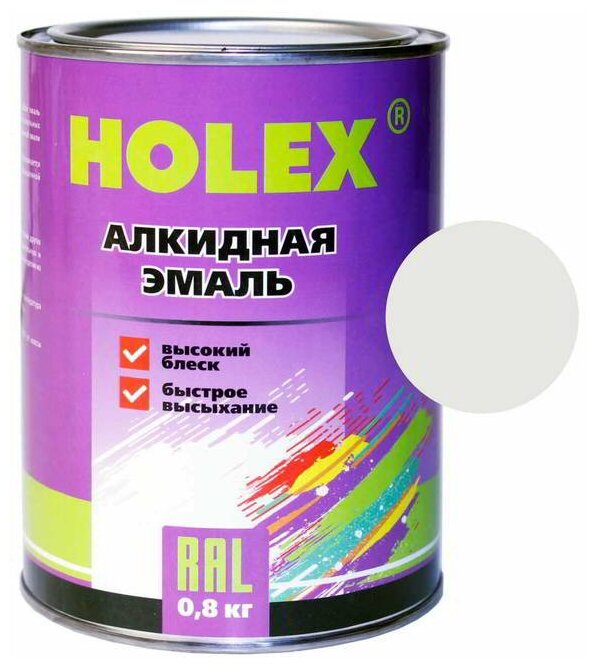 Автоэмаль Holex алкидная