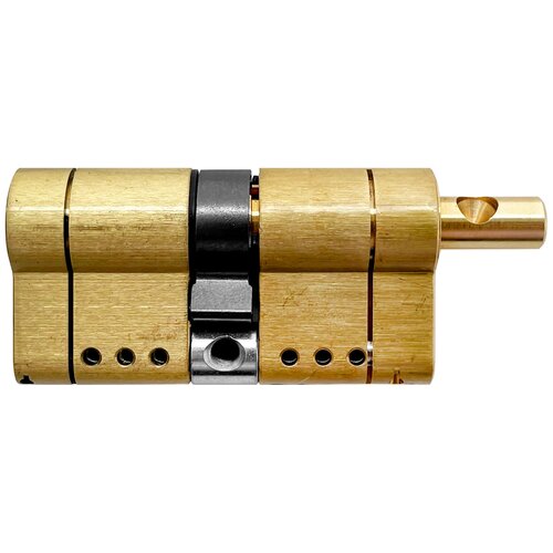 Цилиндр MOTTURA PRO 112(56+56)мм, ключ/вертушка, латунь. 5 ключей.
