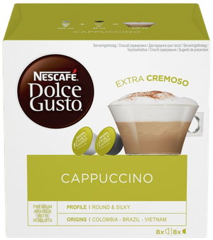 Кофе в капсулах Nescafe Dolce Gusto Cappuccino, 16 шт