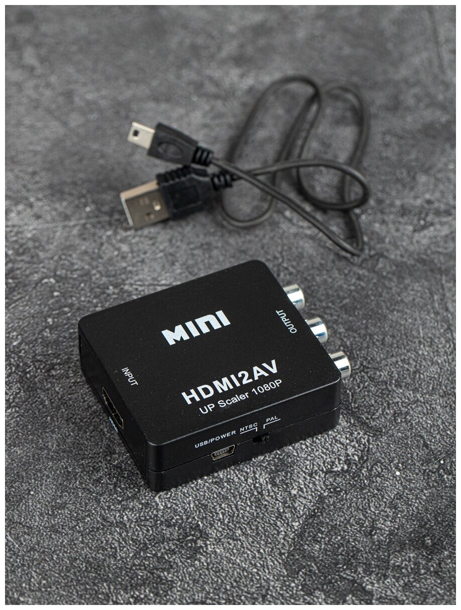 Конвертер HDMI - AV (3xRCA)