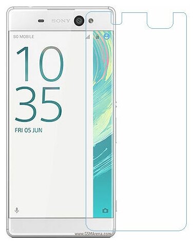 Sony Xperia XA Ultra защитный экран из нано стекла 9H одна штука