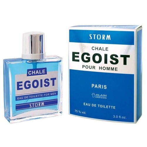 positive parfum chale egoist дезодорант парфюмированный men 90 мл Туалетная вода мужская CHALE EGOIST STORM, 90 мл