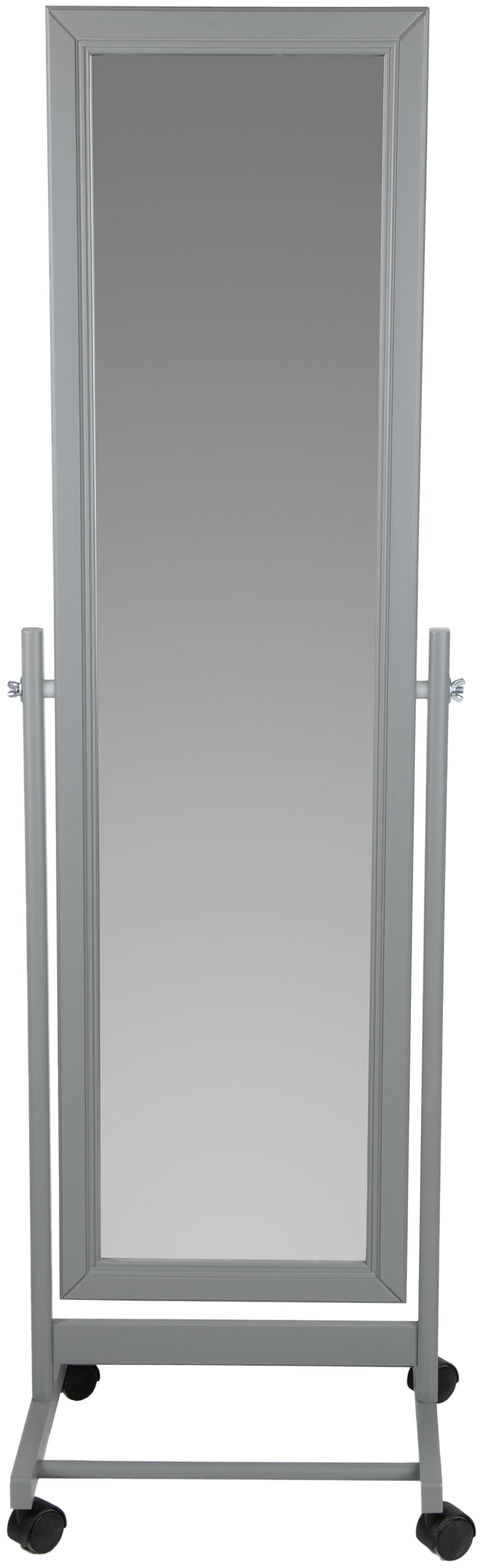 Зеркало напольное на колесиках Prime h=137 см серый - фотография № 2