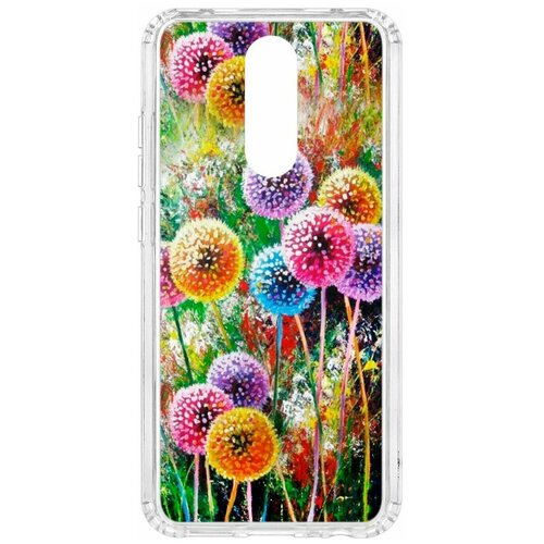 фото Чехол на xiaomi redmi 8 kruche print одуванчики / чехол для xiaomi / чехол с рисунком / чехол с принтом / чехол для ксяоми / чехол для хаоми / бампер на сяоми / чехол накладка для ксяоми / противоударная накладка для xiaomi redmi mi / защита для redmi / защита на mi / cиликоновый чехол для xiaomi redmi / пластиковый чехол на ксиаоми / защитный чехол для хаоми / чехольчик / защита телефона / ударопрочный чехол кruче