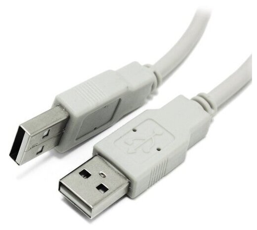 Кабель USB2.0 Am-Am 5Bites UC5009-030C соединительный - 3 метра, серый