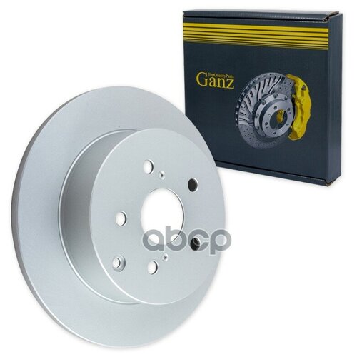 фото Диск тормозной задний с покрытием toyota: verso 1.6/1.8/2.0 d-4d/2.2 d-4d/2.2 d-cat ganz gij06227 ganz арт. gij06227