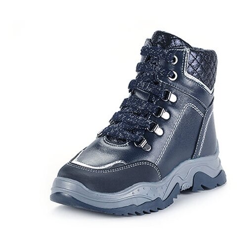 фото Ботинки для девочек elegami 3/4-525052115,т.синий,размер 38