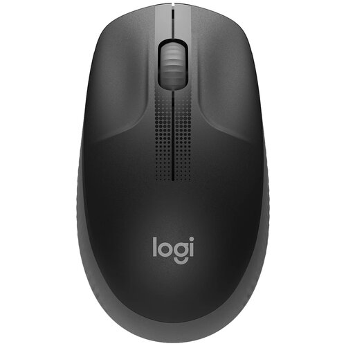 Беспроводная мышь Logitech M190 Full-Size Wireless, charcoal