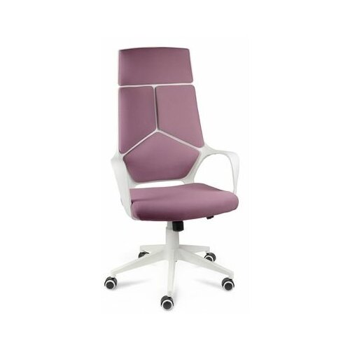 фото Компьютерное кресло norden iq белый пластик / фиолетовая ткань norden chairs