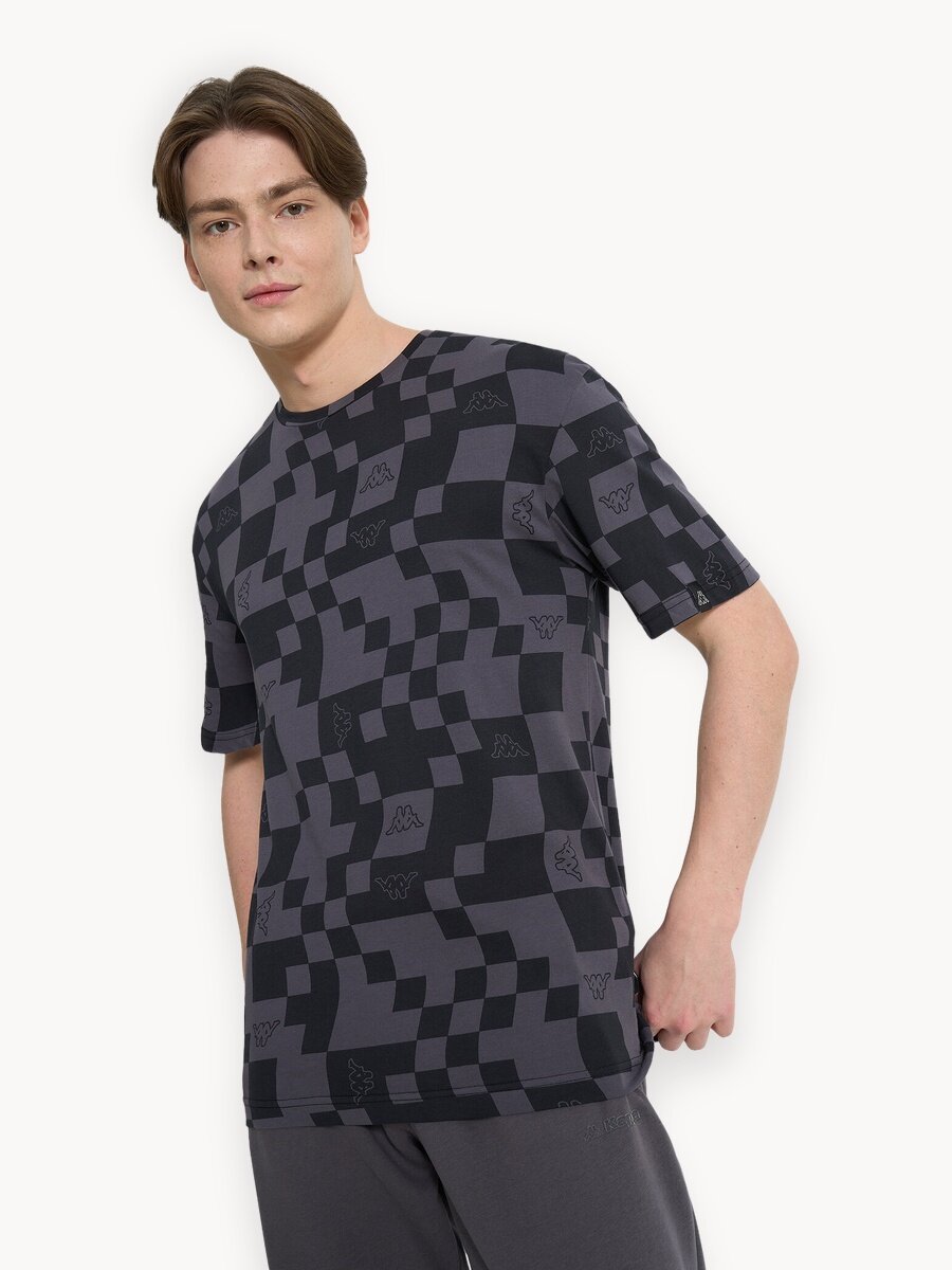 Футболка Kappa Sport Logo Men's Short sleeve t-shirts, размер 48-50, черный