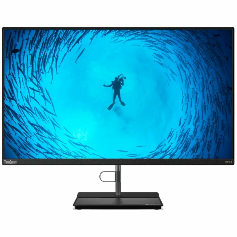 Моноблок Lenovo ThinkCentre Neo 30a 27" FullHD Core i5 1240P/8Gb/512Gb SSD/DVD±RW/Kb+m/DOS Black