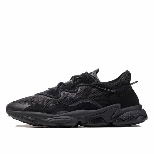 фото Кроссовки adidas originals ozweego, полнота 10 (ru)/ на широкую стопу, размер 8 uk, core black / core black / grey five