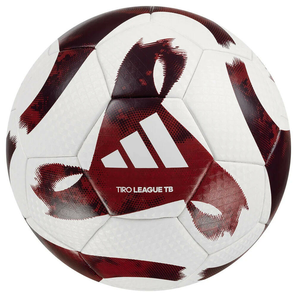 Мяч футбольный adidas Tiro League Thermally Bonded, Красный - фото №1