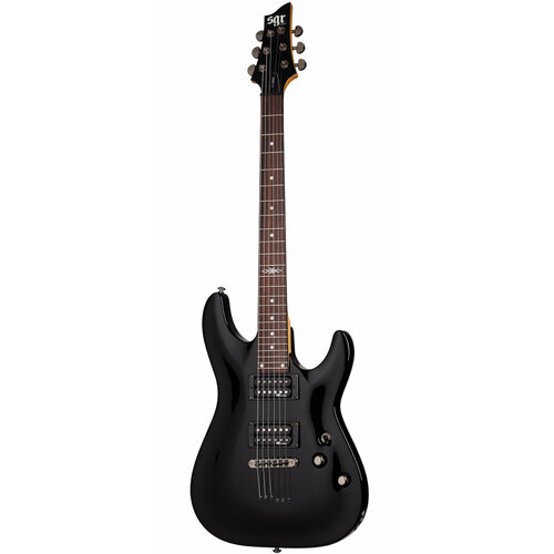 Schecter SGR C-1 BLK Гитара электрическая, 6 струн, чехол в комплекте