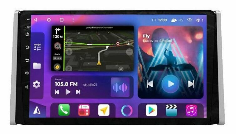Магнитола FarCar для Toyota RAV4 2019+ на Android 12
