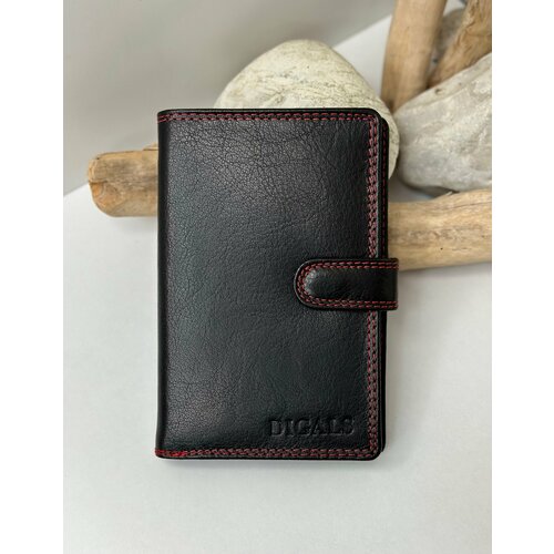 Портмоне DIGALS, фактура гладкая, черный