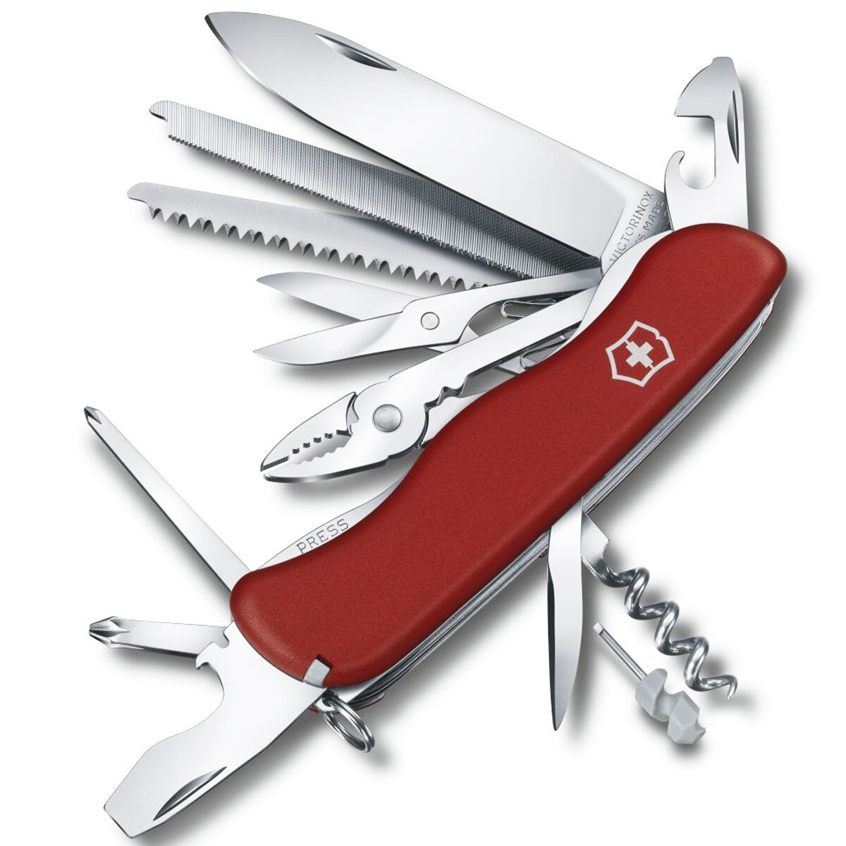 Нож Victorinox WorkChamp красный (0.8564.3r) - фото №18