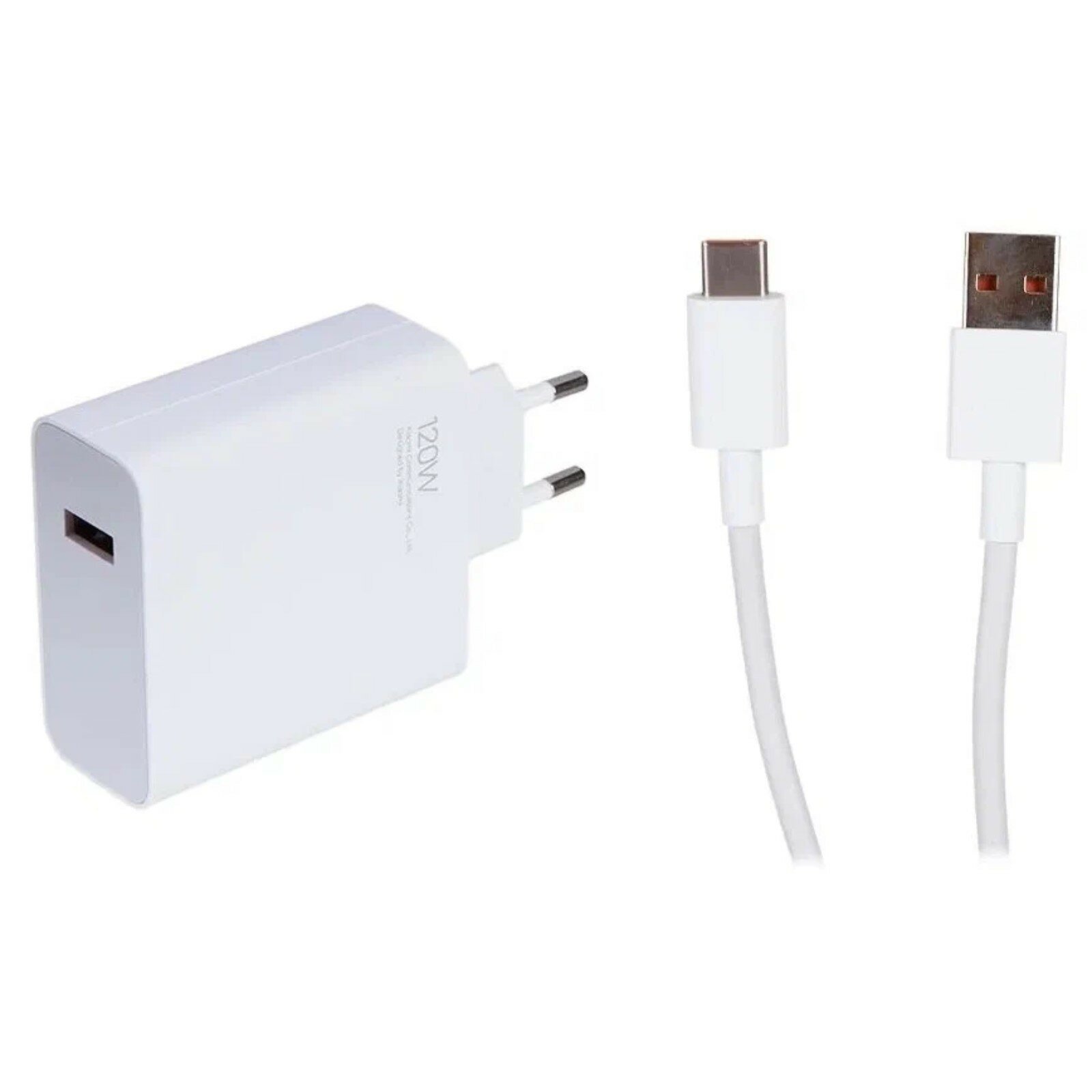 Зарядное устройство сетевое Xiaomi 120W Charging Combo (Type-A), 120Вт, цвет белый - фото №9