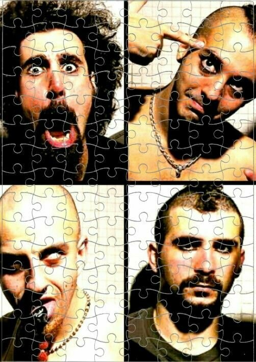 Пазл System of a Down, Систем оф а Даун №10, А3