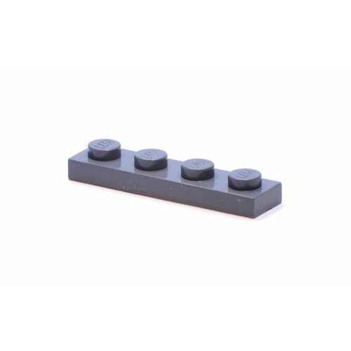 Деталь LEGO 4211001 Плитка 1X4 (темно-серая) 50 шт.