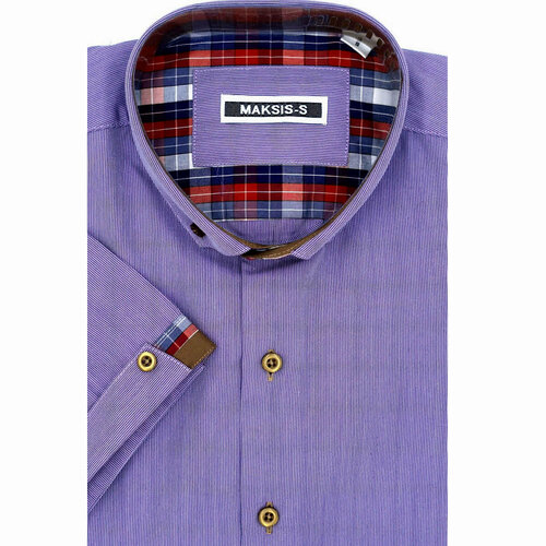 Рубашка , размер S, фиолетовый
