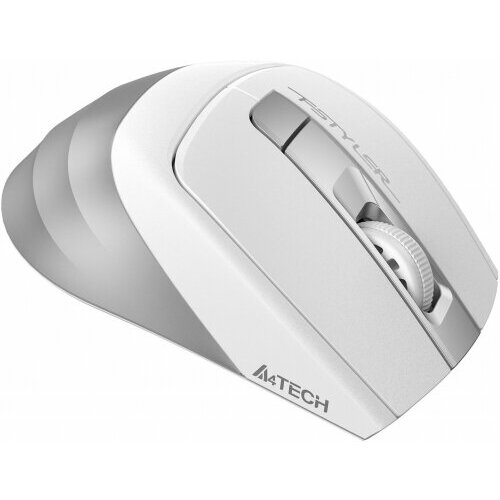 Мышь беспроводная A4TECH Fstyler FG35S серебристый/белый белый, серебристый