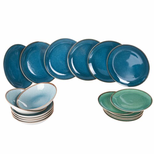 Набор столовой посуды из 18-ти предметов FIJI Villa D'Este, VD5911821