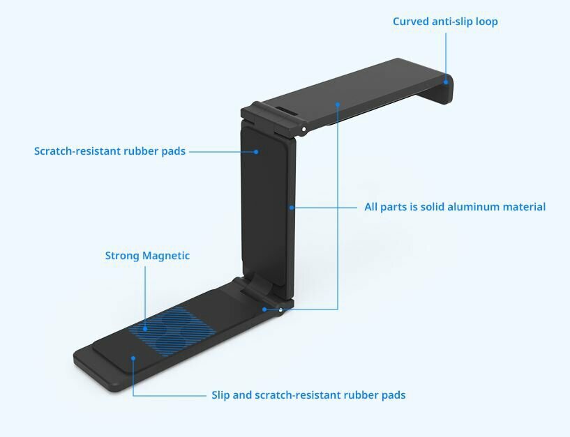 Держатель для наушников ZALMAN Z-Holder ZM-FH10 BK — фото 7