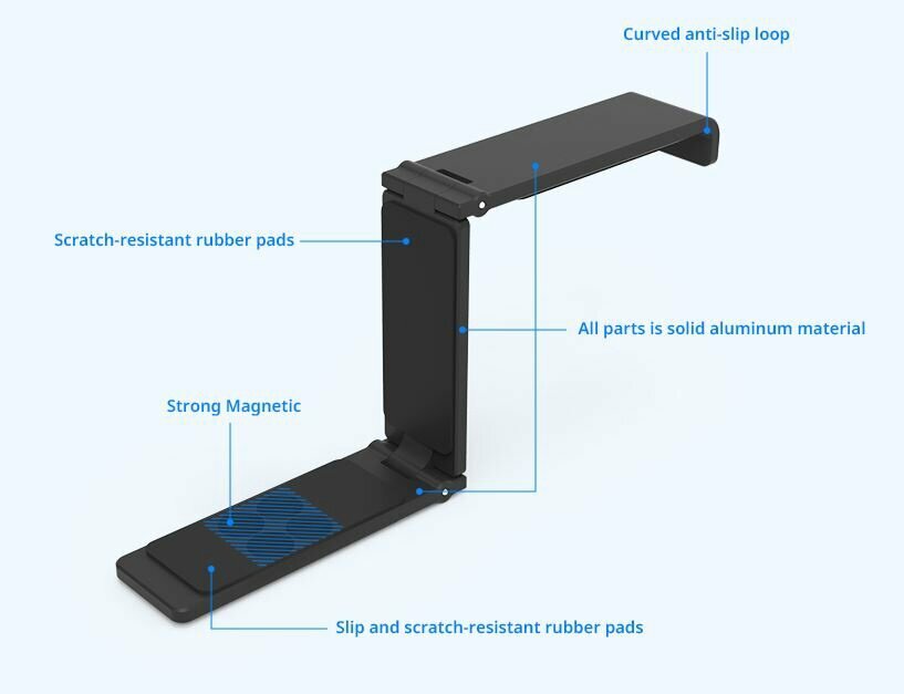 Держатель для наушников ZALMAN Z-Holder ZM-FH10 BK