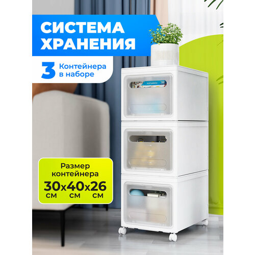 Комод пластиковый для хранения вещей