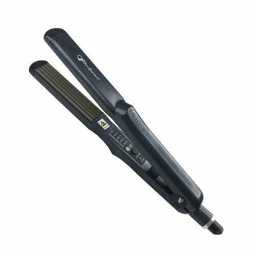 Gera Professional Щипцы-гофре с терморегулятором турмалиновое покрытие цвет графитовый 505500₽